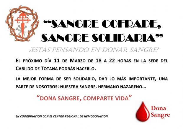 CAMPAÑA SOLIDARIA DE DONACION DE SANGRE PROMOVIDA POR EL ILUSTRE CABILDO