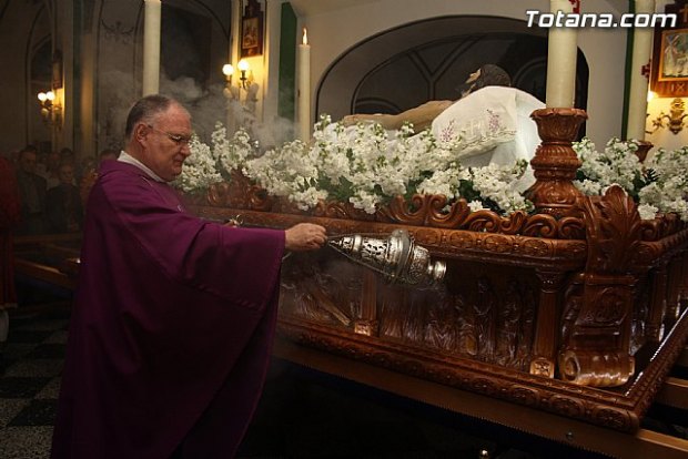 BENDICIÓN DEL NUEVO TRONO DE LA HERMANDAD DE NTRO. PADRE JESÚS NAZARENO Y SANTO SEPULCRO