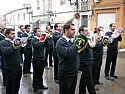 ACTUACIÓN DE LA BANDA DEL CABILDO EN LA OFRENDA FLORAL A STA. EULALIA - Foto 14